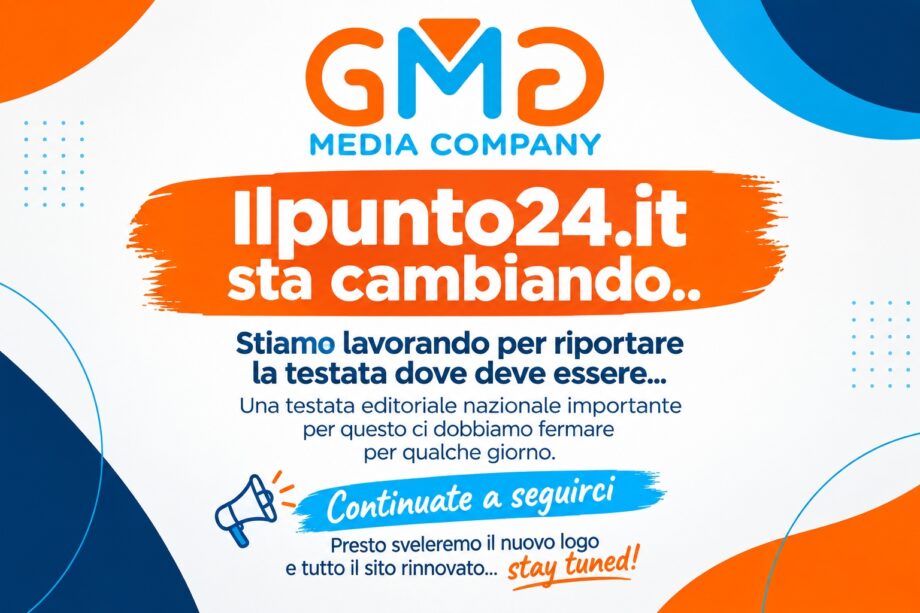 Ilpunto24.it si rinnova: arrivano nuova veste grafica e logo per un grande ritorno